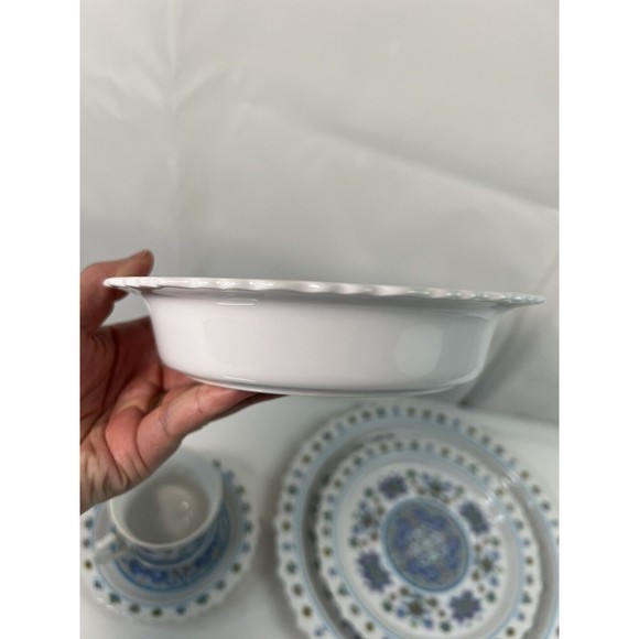 5 Pcs Dinnerware Set Of‎ Sango Japan One World Lapland Blue 8006 EUC - Picture 6 of 11